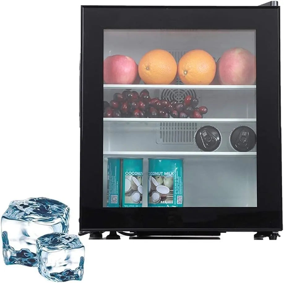 Congelatore, 30 L, vetro, freezer verticale, Congelatore Verticale Compatto da 30 Litri con Serratura for Porta in Vetro for Ufficio