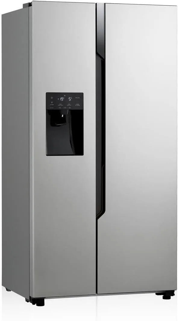 LG GSM32HSBEH Frigorifero, 562 L, 91, 0 x 69, 3 x 178, 6 cm, classe energetica E, No Frost, ampio serbatoio, argento, 562L, Frigorifero Side-by-Side