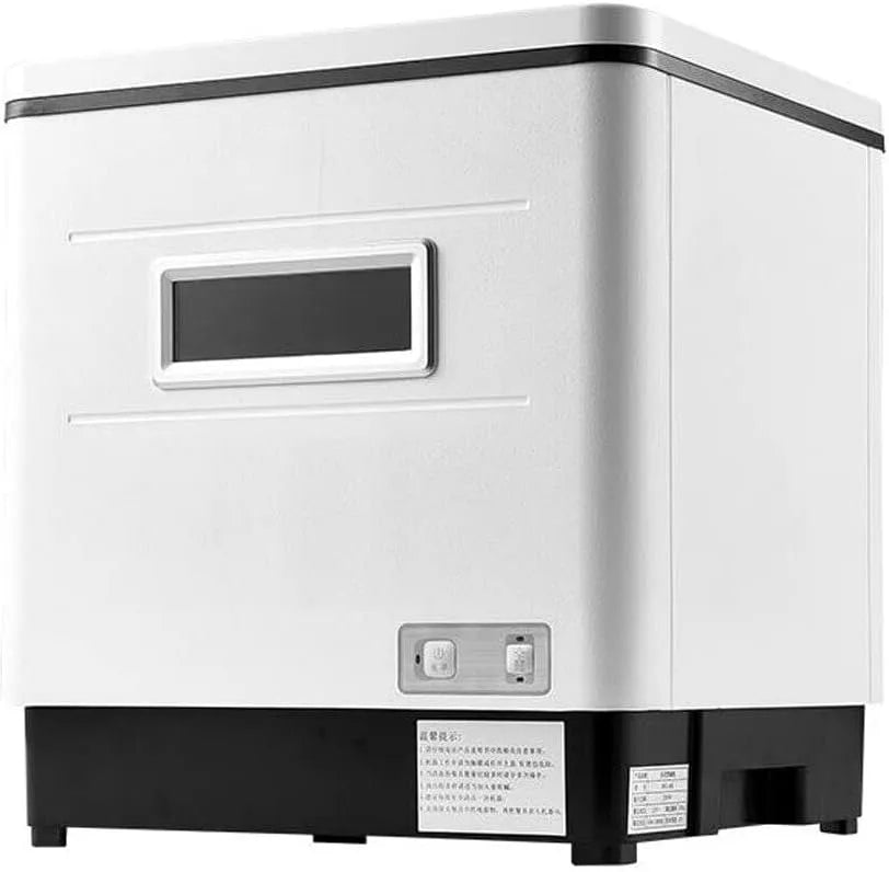 Lavastoviglie, 1500 W, acciaio inox, bianco, Lavastoviglie da tavolo piccola lavastoviglie compatta mini lavastoviglie in acciaio inox 1500 W ideale