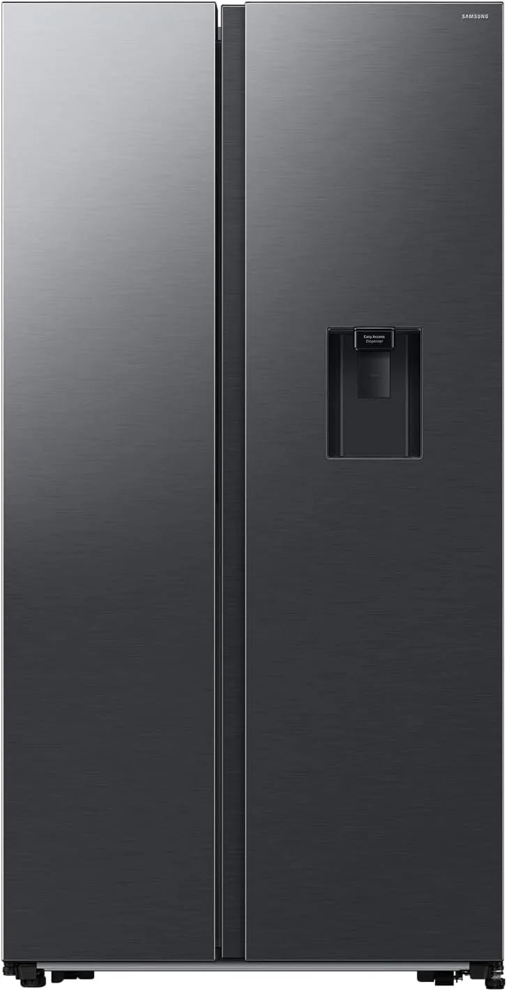 Samsung RS57DG410EB4/EF Frigorifero, 208 L, 91, 2 x 178 x 65, 4 cm, Wi-Fi, nero, All-Around Cooling, AI Energy Mode, Samsung Frigorifero Side by Side