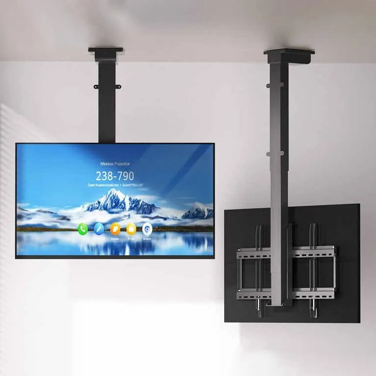 Dell Smart TV, 70 pollici, televisore, supporto tv motorizzato, Supporto per TV da Soffitto Regolabile Motorizzata, con Telecomando E Design di