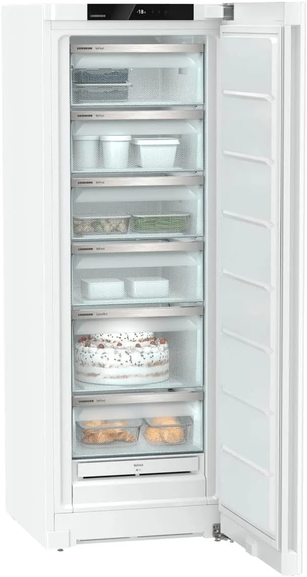 Liebherr Congelatore, 238 L, libera installazione, vano congelatore, freezer verticale, bianco