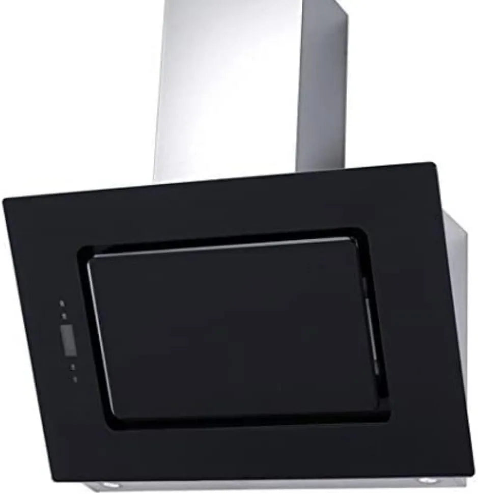 Cappa aspirante, 90 cm, classe energetica A, cappa da cucina, PKM 9040/90BZ, montaggio a parete, nero, illuminazione a LED