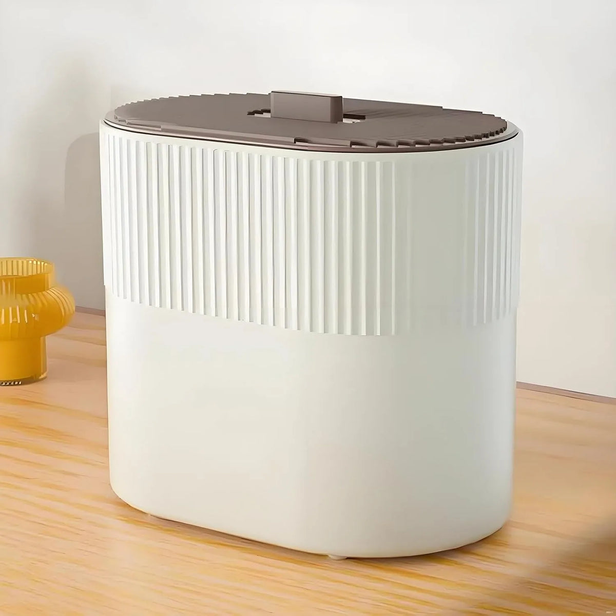 Dell Lavabicchieri Automatica, Lavabicchieri Elettrica, Adatta a Tazze con Diametro da 3 a 10 Cm, Serbatoio 'Acqua da 1600 Ml, con Coperchio
