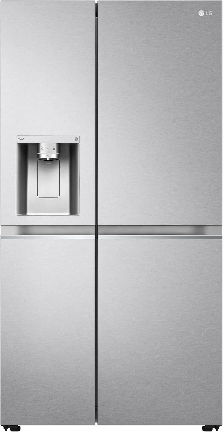 LG GSLV91MBAC Frigorifero, 635 L, classe energetica C, No Frost, Wi-Fi, Linear Cooling, acciaio inox, Fresh Balancer, 635L, Tecnologia Door&Linear