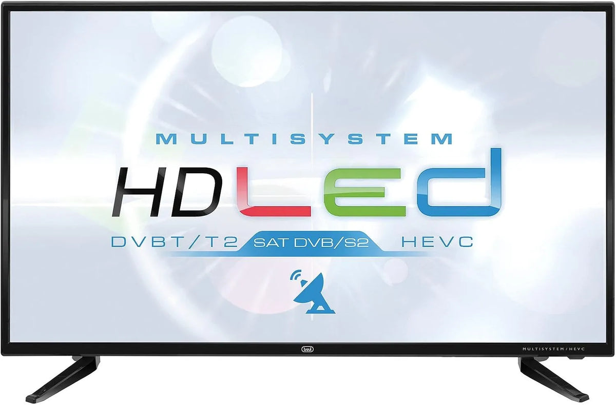 Smart TV, televisore, Trevi LTV 3205 SAT Televisore LED 32' con Ricevitore Digitale Terrestre DVBT-T2 e Satellitare DVBS-S2