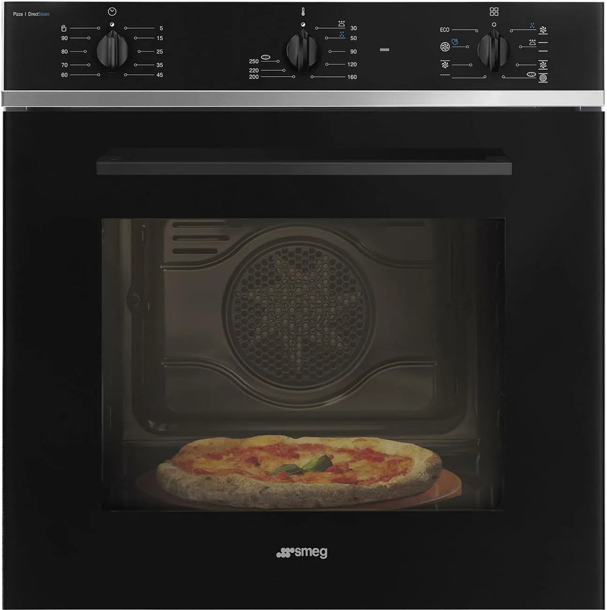 Forno elettrico SF64M3S1PZB, 65 L, classe energetica E, da incasso, nero, 65 Litri, colore Nero