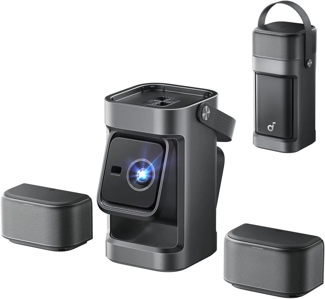 Proiettore 1080p, portatile, Full HD, videoproiettore, Soundcore Nebula P1, Gimbal