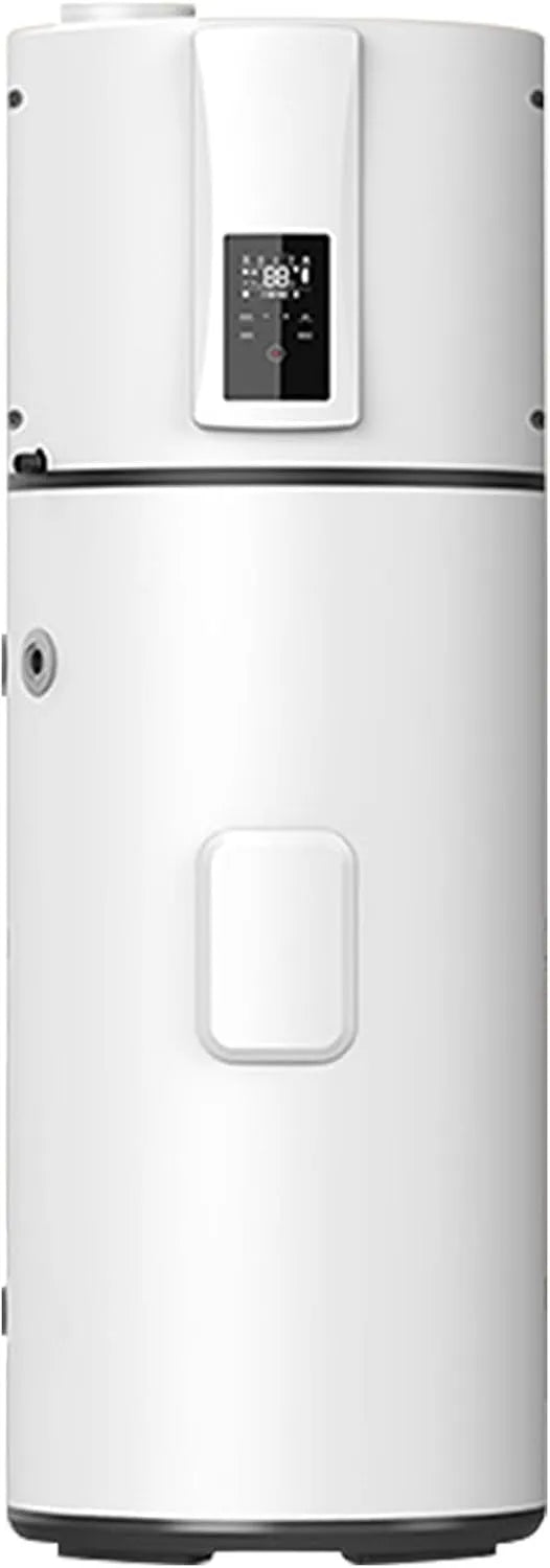 modello R290, R290 Pompa di calore ad aria per ville, Pompa di calore verticale 240 L, silenziosa 50 dB, riscaldamento rapido a 75 °C, WiFi, alberghi