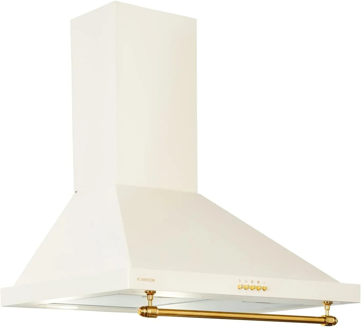 Klarstein Cappa aspirante, 60 cm, 591.5 m3/h, classe energetica A, cappa da cucina, montaggio a parete, acciaio inox, LED, 591.5m3, con Filtro per