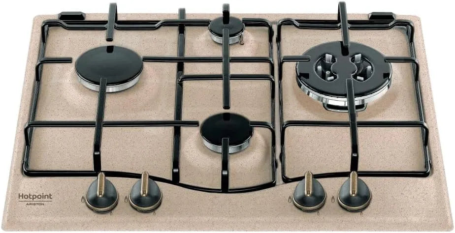 Piano cottura a gas, da incasso, fornello a gas, Hotpoint PC 640 T