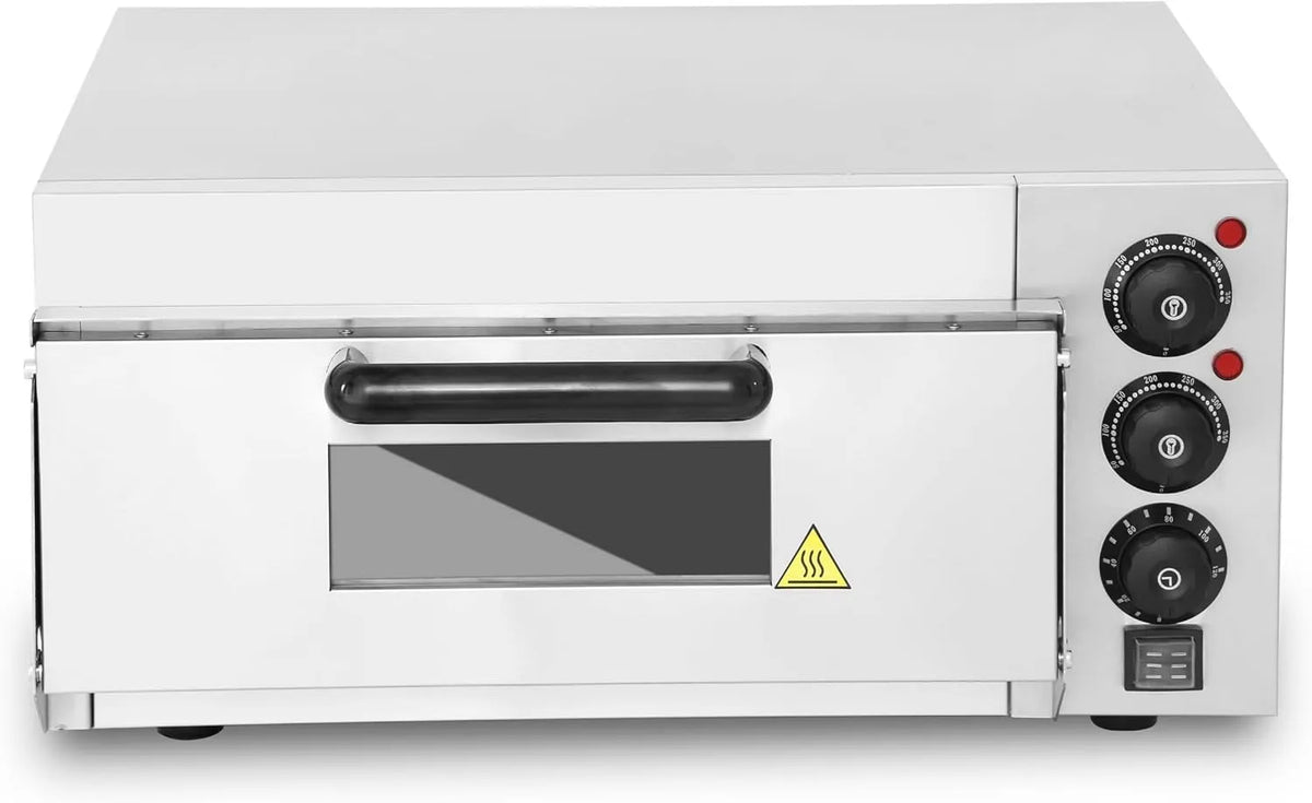 Forno elettrico per pizza, industriale, professionale, ristoranti, MBH Forno per pizza professionale elettrico a 1 camera per ristorazione. Piccolo