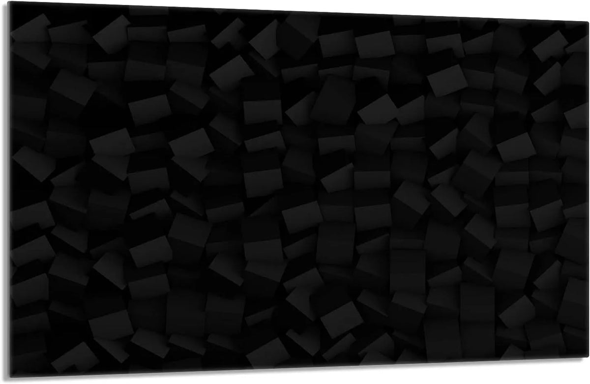 Piano cottura in vetroceramica, 80x52 cm, nero, Modello nero, Copri piano cottura induzione 80x52 cm copertura per piano cottura in vetroceramica 1