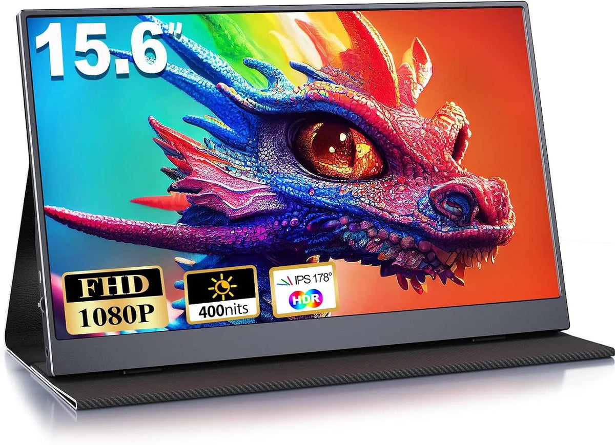 Monitor, 15.6 pollici, 1920 × 1080, portatile, Full HD, 1920x1080 FHD