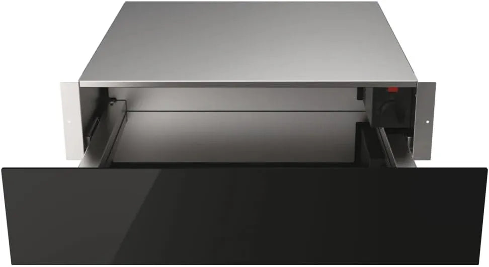 Haier Incasso, Cassetto riscaldante alto 15 cm, finitura in vetro nero, capacità 20 l Serie 6 HWD14ID6E, 6 posti, apertura push-pull, scaldavivande e