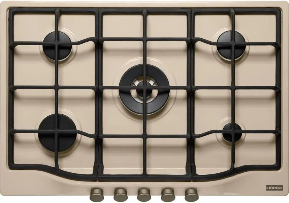 Piano cottura a gas, fornello a gas, Franke 106, 853, 0696, Beige