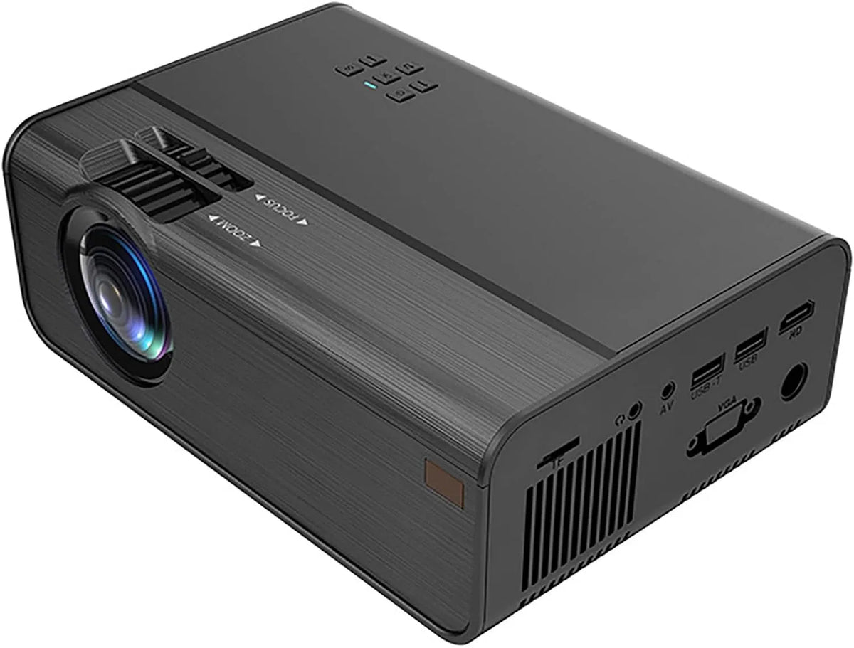 Proiettore 1080P, 150 pollici, Wi-Fi, videoproiettore, Telefono Cellulare WiFi Senza Fili Stesso Schermo, Proiettore Intelligente ad Alta Definizione