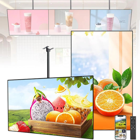 Display digital signage 1GB 32GB, display pubblicitario, Wi-Fi, HDMI, USB, visualizzazione pubblicitaria digitale, HDMI/USB, RJ45, Display LED Per