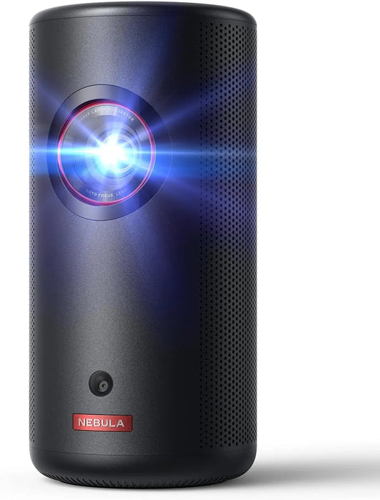 Proiettore 1080p, portatile, videoproiettore, soundcore Nebula Capsule 3 Laser, 300 ANSI