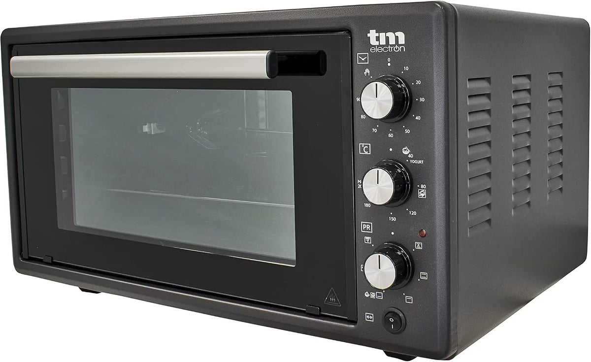 Forno elettrico TMPHO045, 45 L, 1400 W, 6 programmi, timer, temperatura regolabile da 80° a 250°, 6 funzioni, TM Electron