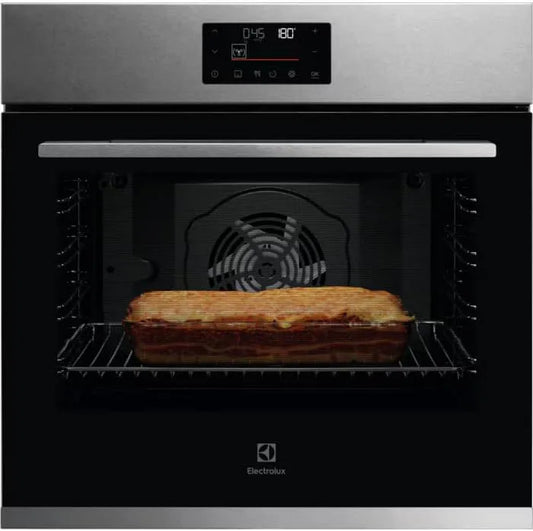 Forno elettrico KOFFP0PX, 60 cm, 72 L, classe energetica E, da incasso, grill, acciaio inox