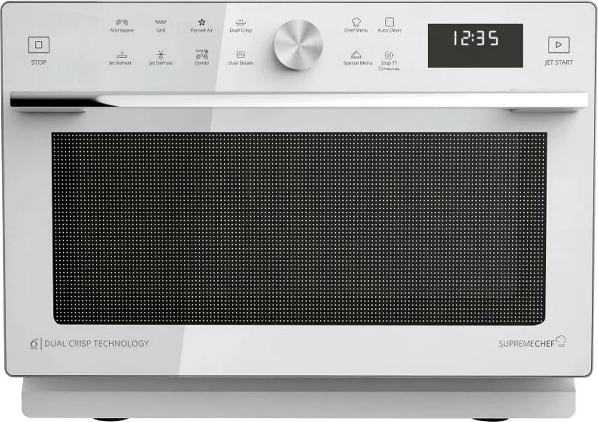 Whirlpool MWSC933 Forno a microonde, 33 L, bianco, 900 Watt, Whirlpool MWSC933 SW - Forno microonde combinato, 33 litri