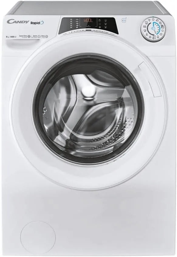 Candy 1484DWMT/1-S Lavatrice, 8 kg, classe energetica A, bianco, 1400 giri