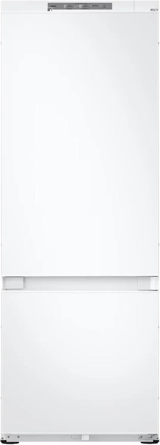 Samsung BRB38G705EWW Frigorifero combinato, 389 L, No Frost, da incasso, frigo con congelatore