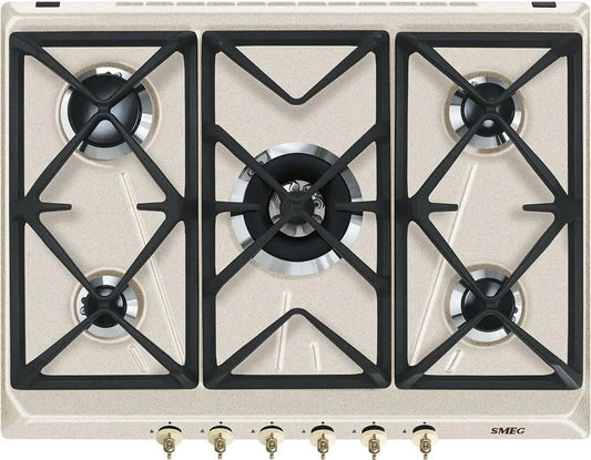 Smeg SRV876AVOGH2 Piano cottura a gas, da incasso, fornello a gas