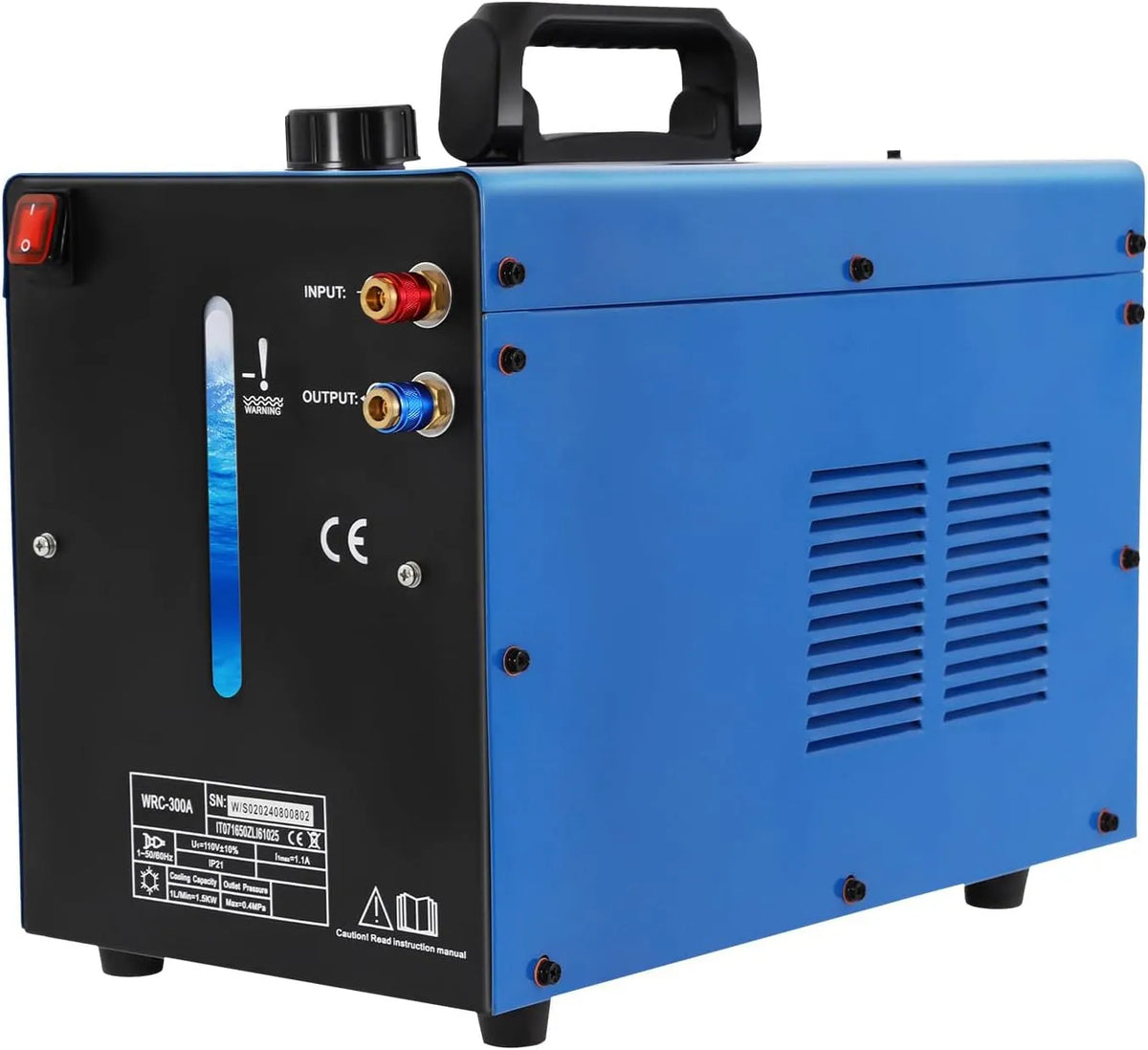 modello CO2, saldatrice a CO2, 10 l, 370 W, Set di saldatrice per raffreddamento ad acqua, TIG MIG, bruciatore industriale TIG