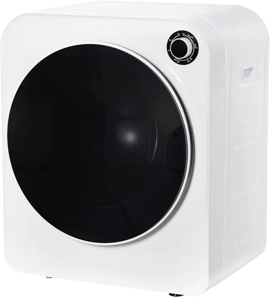 Asciugatrice, 830 W, 5 programmi, 3 kg, Ymkua, montaggio a parete, acciaio inox, bianco, Protezione Da Surriscaldamento, Triplo Filtro, White