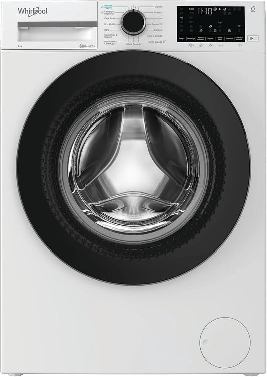 Whirlpool 949WB Lavatrice, 9 kg, classe energetica A, min, Whirlpool WAM 949WB IT Lavatrice 9 kg 1400 giri