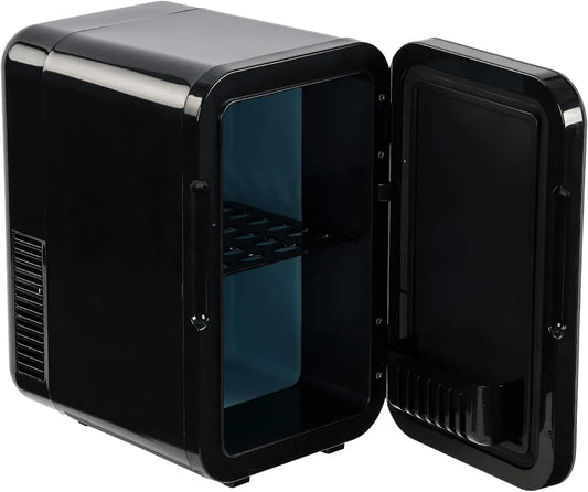 Frigorifero portatile 220-240V, 4 L, 21x32x29 cm, 240 V, auto, mini frigo portatile, Raffredda fino a 5°C e Riscalda fino a 55°C, Baroni Home Mini