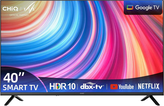 Google L40FT Smart TV, 40 pollici, televisore, HDR, Full HD, CHiQ L40FT Smart TV 40' Full HD HDR10 Google TV