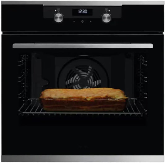 Electrolux KOFEH64X Forno elettrico, 72 L, classe energetica E, nero, 72 litri, Colore Nero