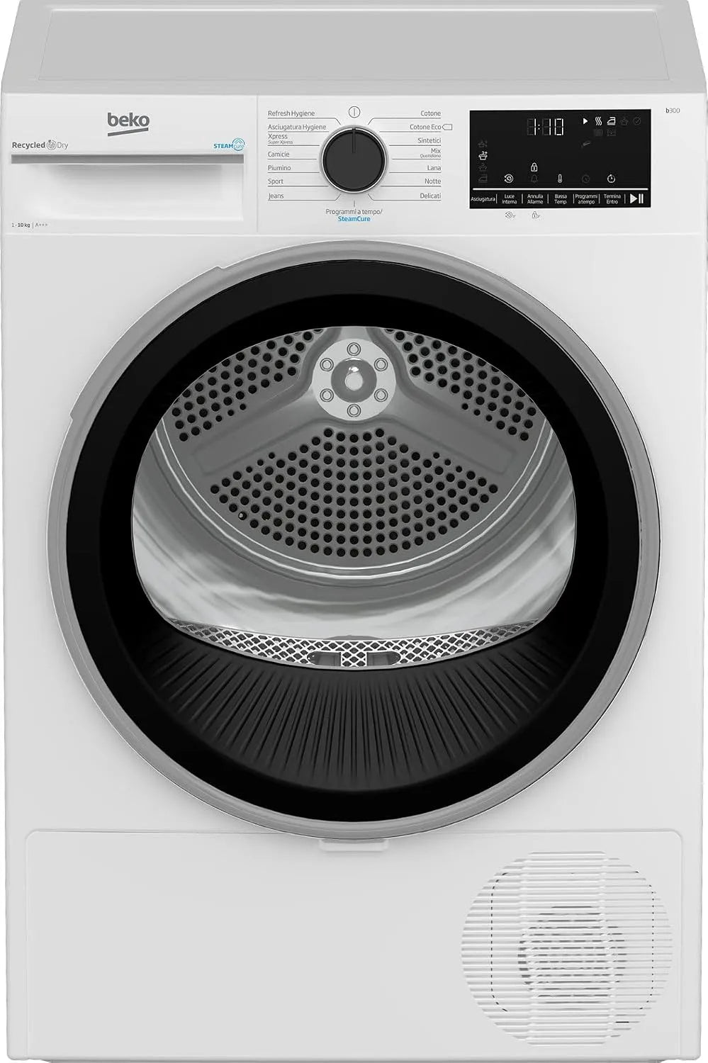 Beko BT3103IS Asciugatrice, 10 kg, classe energetica E, Inverter, Pompa di calore