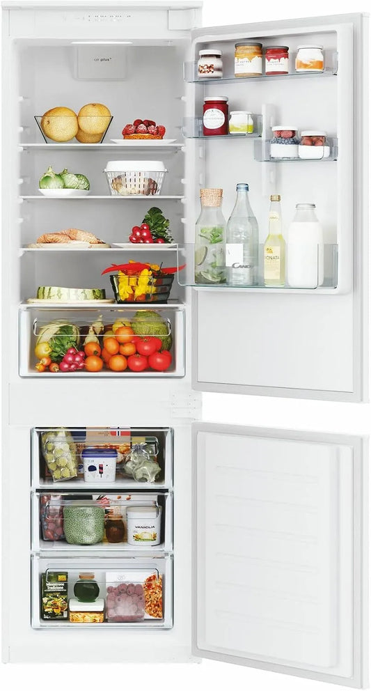 Candy CBL3518E, L Frigorifero combinato, 263 L, classe energetica E, da incasso, frigo con congelatore, installazione incasso, 263 litri, statico
