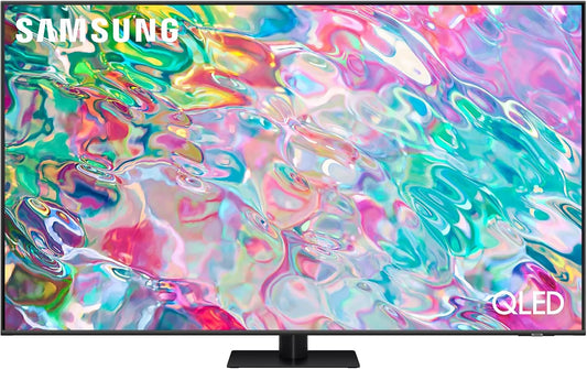 Samsung QE85Q70BATXZT Smart TV, 85 pollici, televisore, 4K UHD, QLED, DVB-T2, Google Assistant, Alexa e Siri, grigio, 2022, Smart TV 85' Serie Q70B