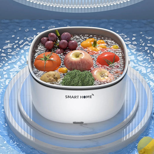 Lavatrice, portatile, Doppio Cestello for il Lavaggio Elettrico Purificatore di Ingredien