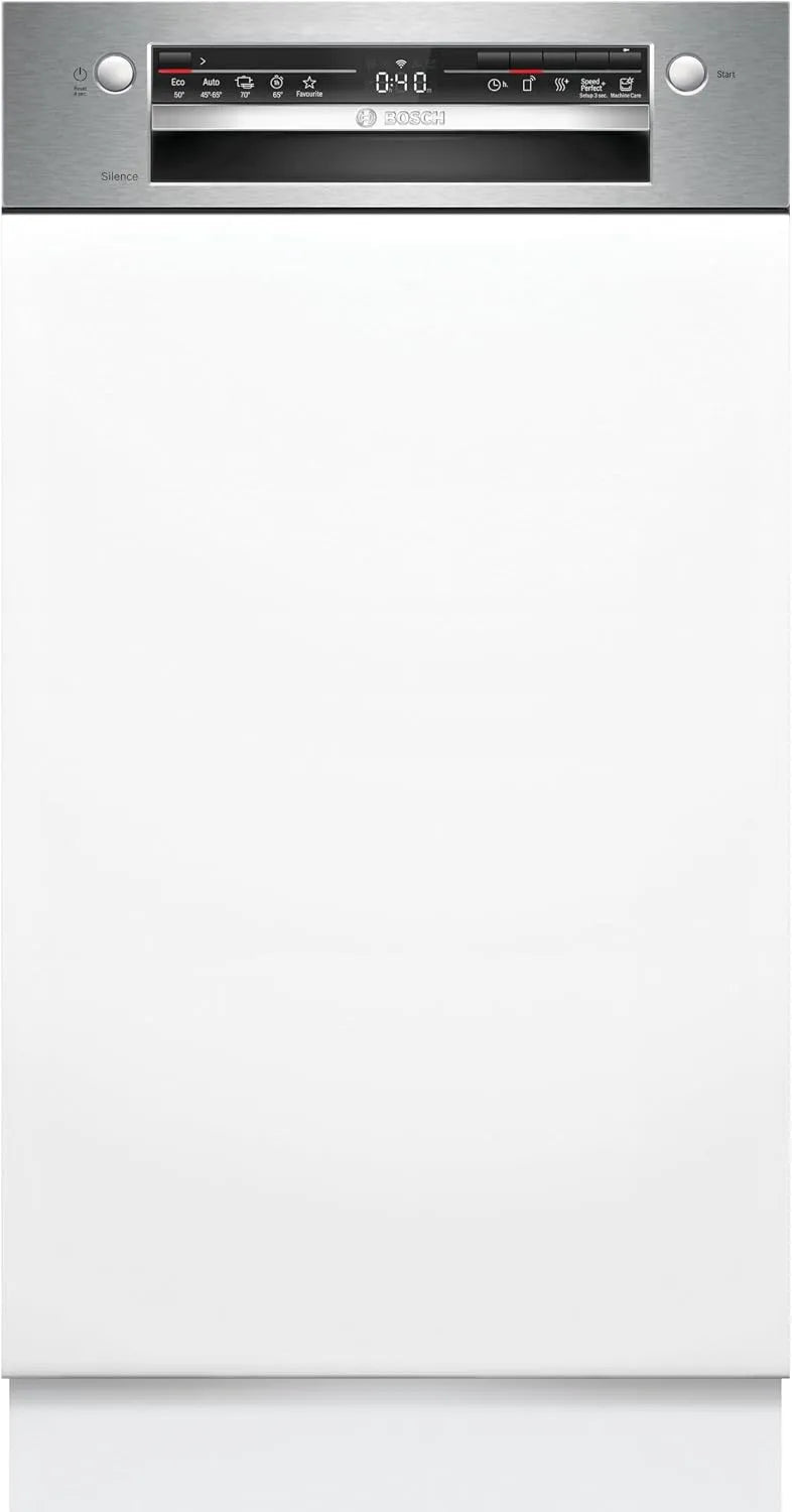 Bosch SPI2HKS42E SER2 Lavastoviglie, 46 dB, formato slim, bianco, 10 couverts, L45cm