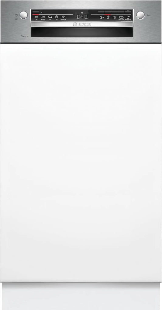 Bosch SPI2HKS42E SER2 Lavastoviglie, 46 dB, formato slim, bianco, 10 couverts, L45cm