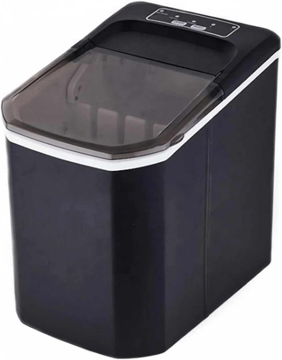 modello libbre, 24, 9 cubetti di ghiaccio pronti in 8 minuti, 22-26 libbre, 24 ore, macchina for il ghiaccio protetta, con paletta for ghiaccio e
