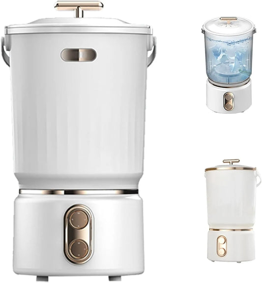 Lavatrice, portatile, esterno, timer, appartamento, riponibile, cestelli separati for casa, dormitorio, camper, viaggi