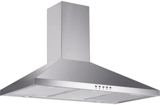 Cappa aspirante, 501, 5 m3/h, cappa da cucina, Glem GHP945IX, montaggio a parete, acciaio inox