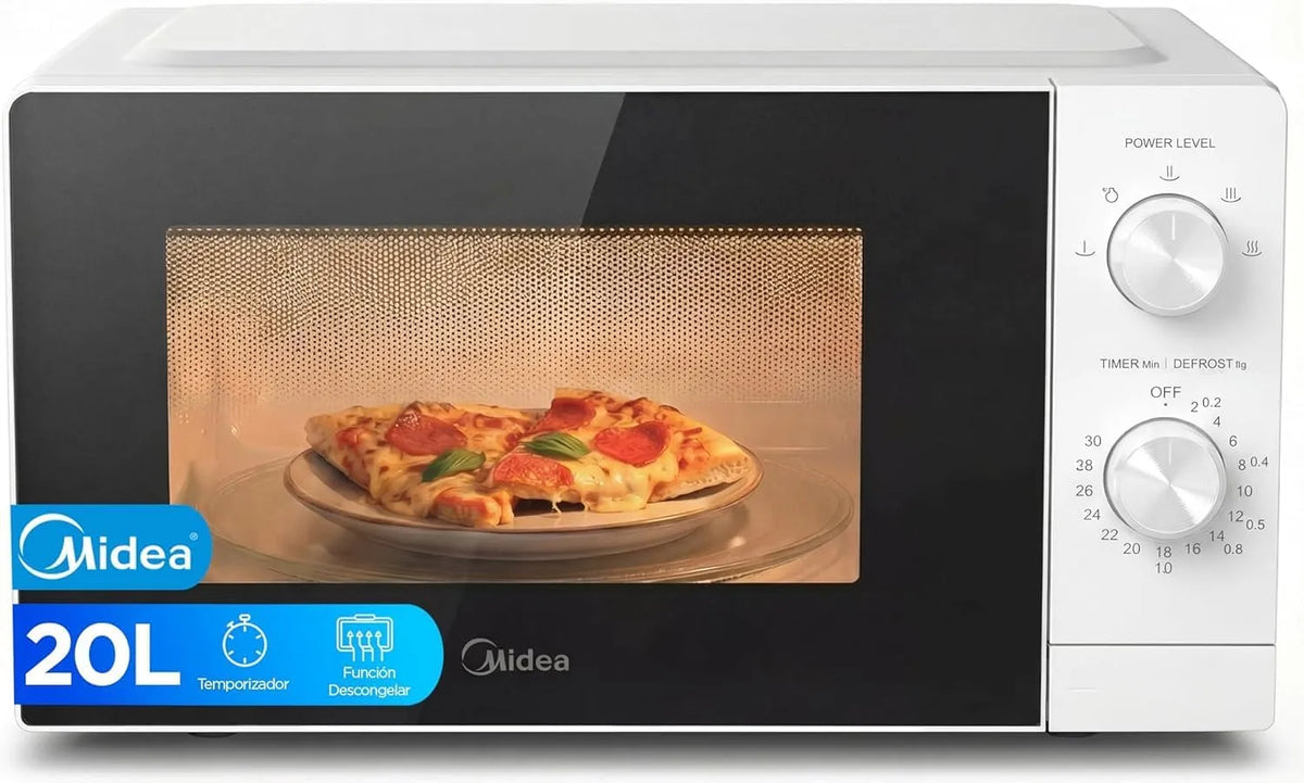 Forno a microonde, 20 L, 700 W, Midea Microonde 20 litri e 700 W di potenza