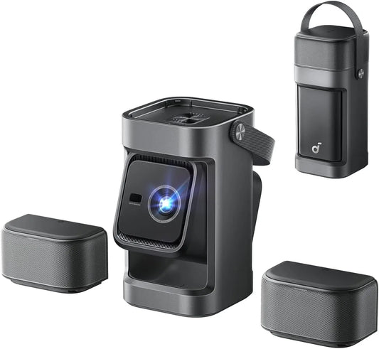Proiettore 1080p, portatile, Full HD, videoproiettore, Soundcore Nebula P1, Gimbal