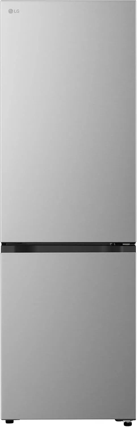LG GBBSJ2CCPY Frigorifero combinato, 375 L, classe energetica C, No Frost, Inverter, Linear Cooling, Wi-Fi, frigo con congelatore, argento, Total No