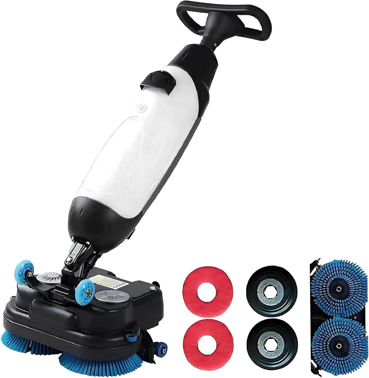 Lavasciuga, lavatrice, asciugatrice, professionale, bianco, 10000 piedi quadrati, con batteria al litio ricaricabile, semovente, adatta a vari tipi di