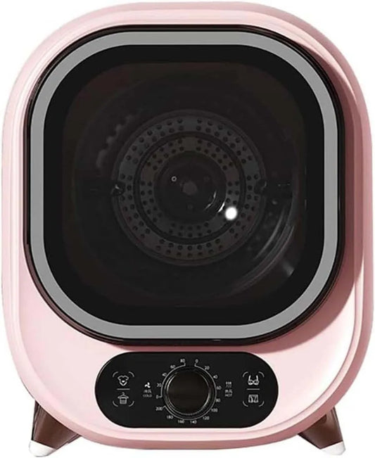 Asciugatrice, 5 kg, portatile, montaggio a parete, Capacità Di Carico 0, 8Kg, Perfetta per L'uso Su Bancone O a Parete, Compatta, Pink