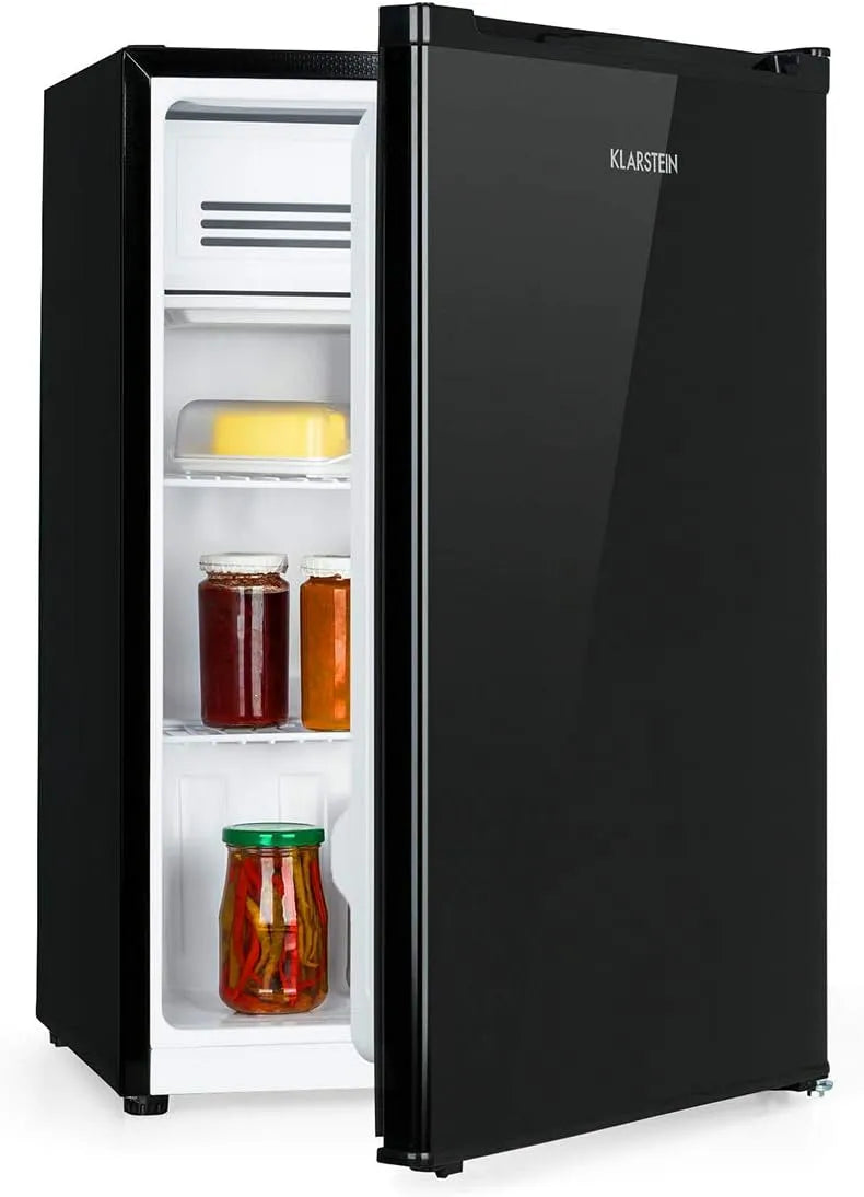 Klarstein Congelatore, 76 L, vano congelatore, freezer verticale, 2 Ripiani in Vetro Flessibili, Portabottiglie fino a 2 L, KLARSTEIN Delaware
